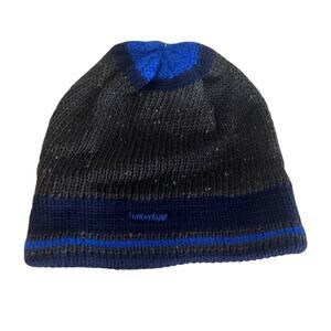 Timberland MERINO WOOL Blend BEANIE hat - 1 Size Fits Most - Gray/Blue